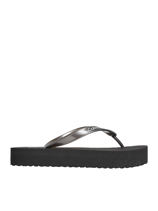 Calvin Klein Flip Flops Black