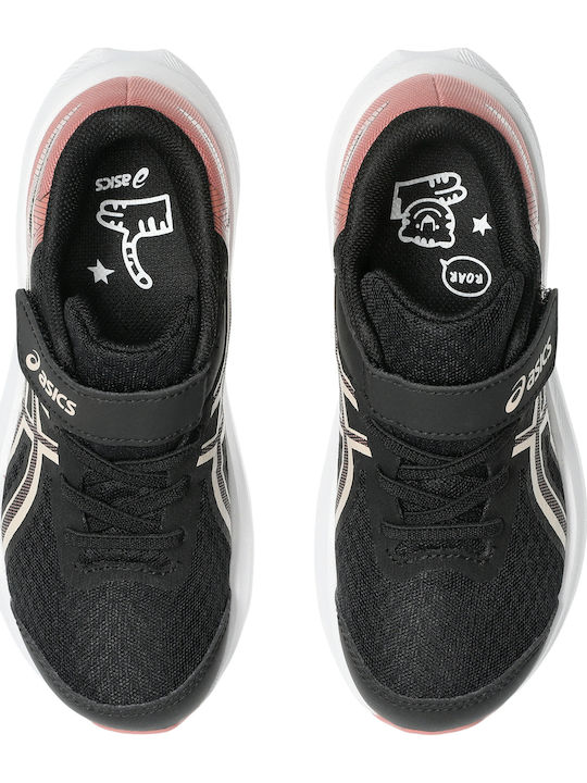 Patriot Kids Sports Shoes Running with Laces Black