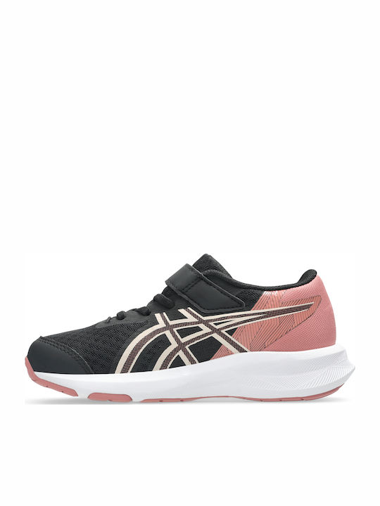 Patriot Kids Sports Shoes Running with Laces Black
