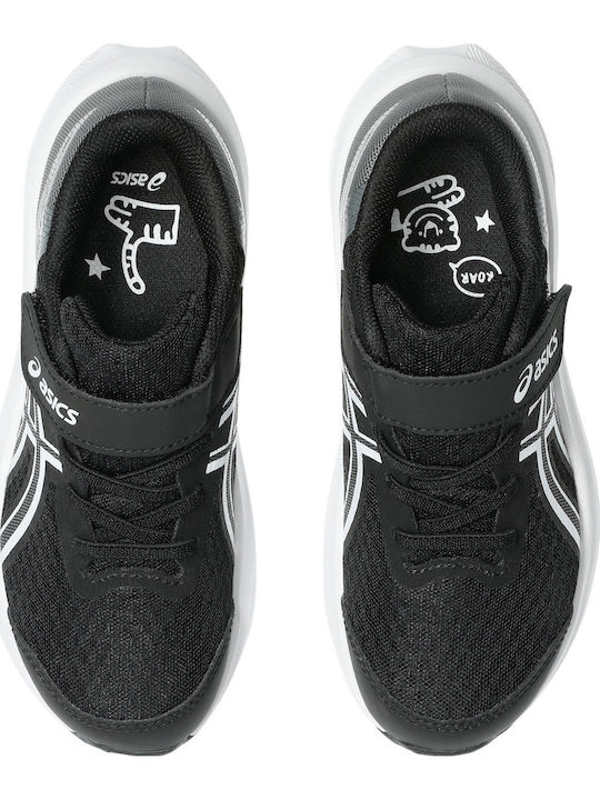 Patriot Αθλητικά Παιδικά Παπούτσια Running με Σκρατς Μαύρα