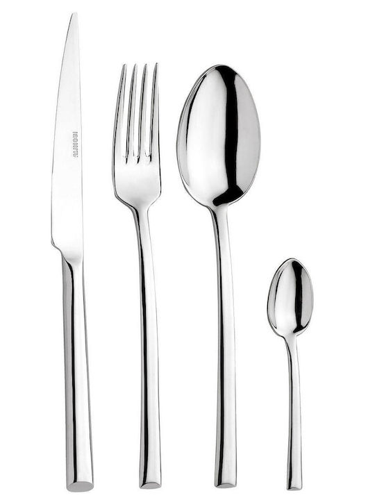 Inoxriv Set Linguri Inoxidabile Argintii 20cm 6 Bucăți