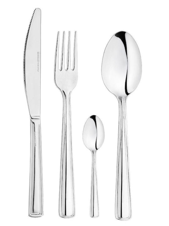 Inoxriv Set Stainless Steel Spoons Silver 6pcs