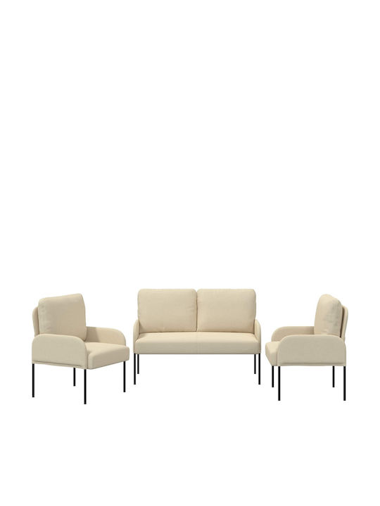 vidaXL Wohnzimmermöbel-Set 2-Sitzer & Sessel