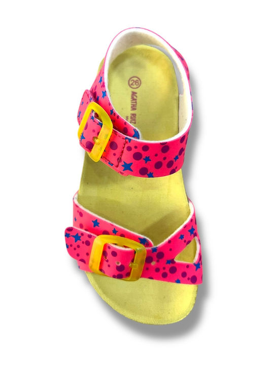 Kids' Anatomic Fuchsia Sandals