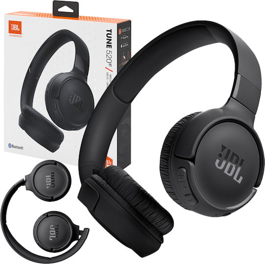 JBL Tune 525BT Căști On Ear Wireless / Cu Fir cu 57 Ore Autonomie și Încărcare Rapidă Negre