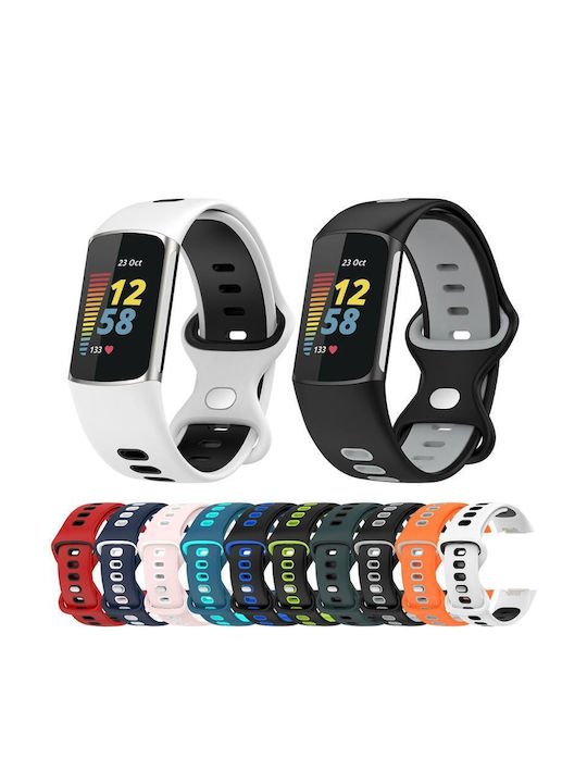 Curea Silicon Neagră Fitbit Charge 5