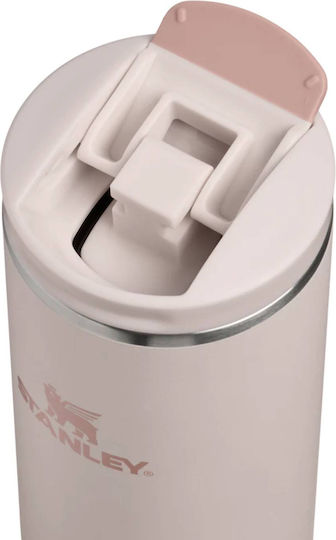 Stanley Transit Fliptop Thermosflasche Rostfreier Stahl BPA-frei 350ml Rose Quartz