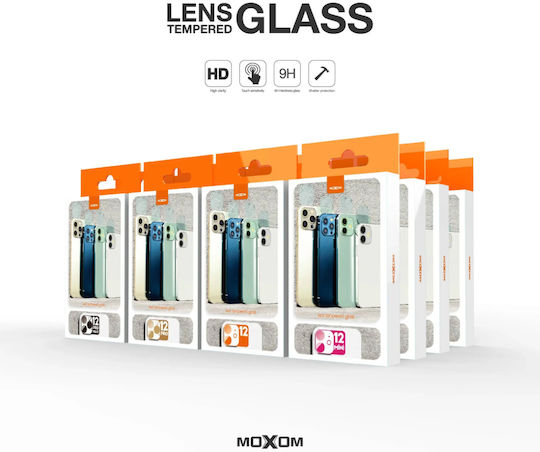 Moxom Προστασία Κάμερας Tempered Glass Διάφανο για το Iphone 17 Pro Max