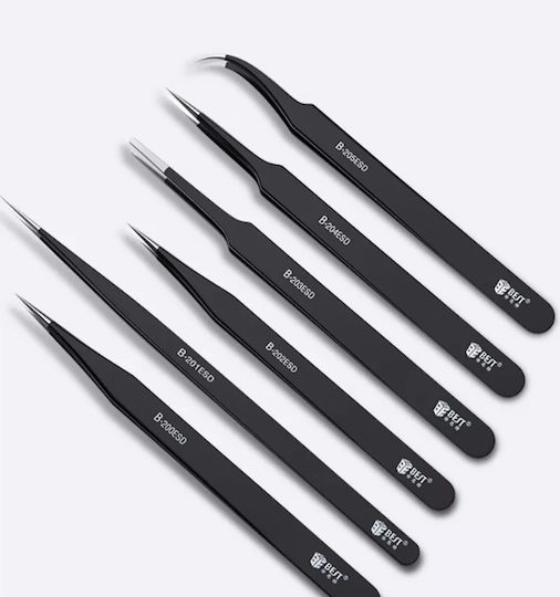 Best Antistatic Straight B-204esd Mobile Phone Service Tweezers