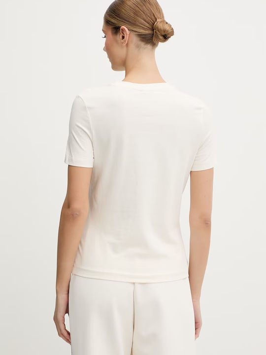 Guess Damen T-shirt Creme