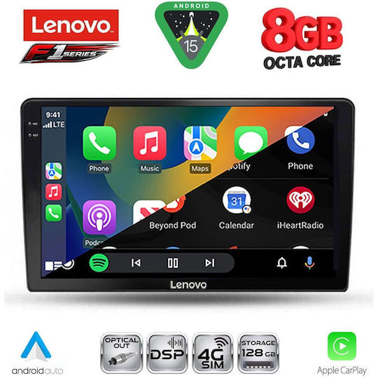 Lenovo Car Audio System for Toyota Corolla Verso 2000-2004 Bluetooth USB WiFi GPS Apple CarPlay Android Auto with 9" Touch Screen
