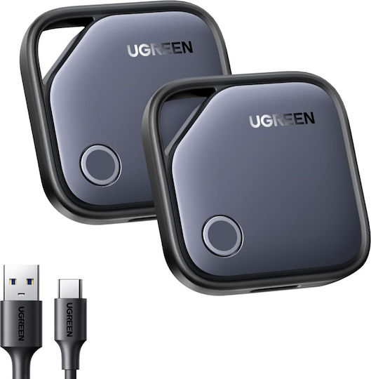 Ugreen Smart Finder CM919 V2 Apple Find My Γκρι 2τμχ