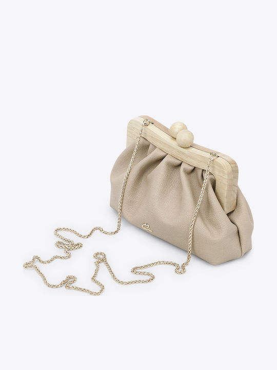 Women's Shoulder Bag Beige