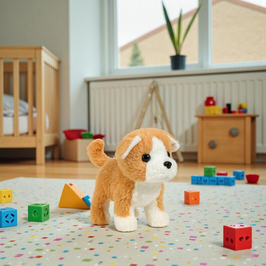 Jucărie De Plus Cățeluș Cu Mișcare Și Sunet Pentru 3+ Ani 3 Cm (Diverse Modele)