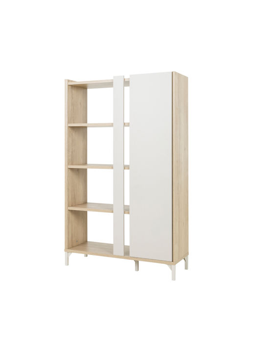 Lenk Βιβλιοθήκη Δαπέδου Ξύλινη Μπεζ 100x36x161cm