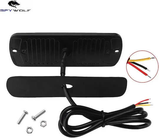 Primă Clasă Led Stroboscop Lumini De Volum Roșii 12led 12/24v 6000lm 2 Bucăți Tc-348