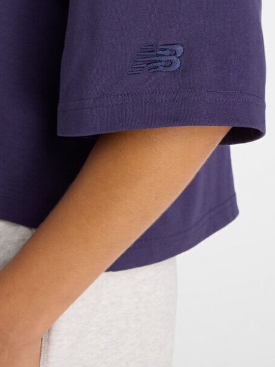 Women's Crop T-shirt Purple