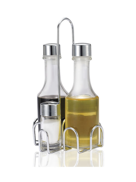 Raki Set Dozatoare Pentru Ulei Și Oțet Din Oțel Inoxidabil Cu Flux