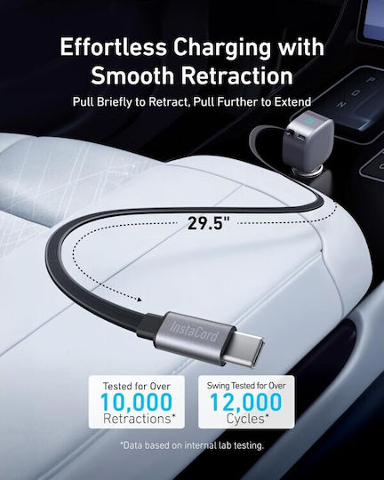 Anker Anker Auto-Ladegerät 75W Schnellladen mit 1xType-C Anschluss und Kabel Typ-C Schwarz