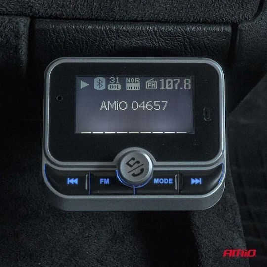 AMiO AMiO Auto FM-Transmitter mit Type-C USB Bluetooth