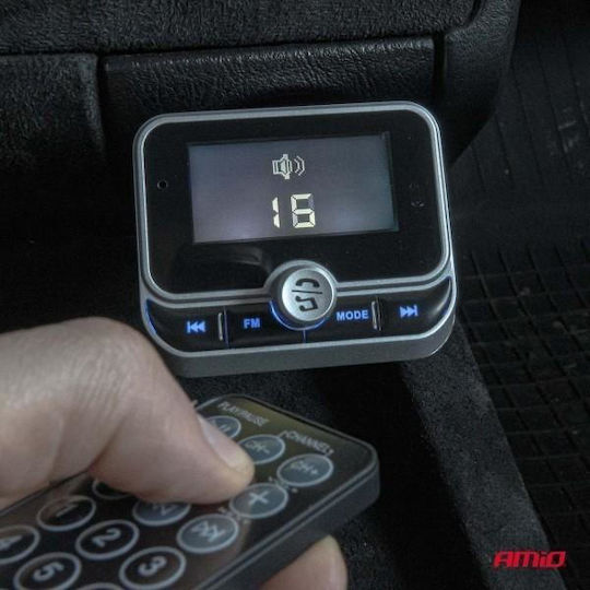 AMiO AMiO Auto FM-Transmitter mit Type-C USB Bluetooth