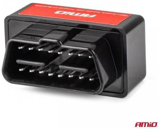 Amio Автомобилна Диагностика Obd 2 Тип Elm327 Bluetooth Mini Работно Напрежение 12v Безжична Връзка Леки Автомобили 1 Бр 04732/am Amio 04732/am