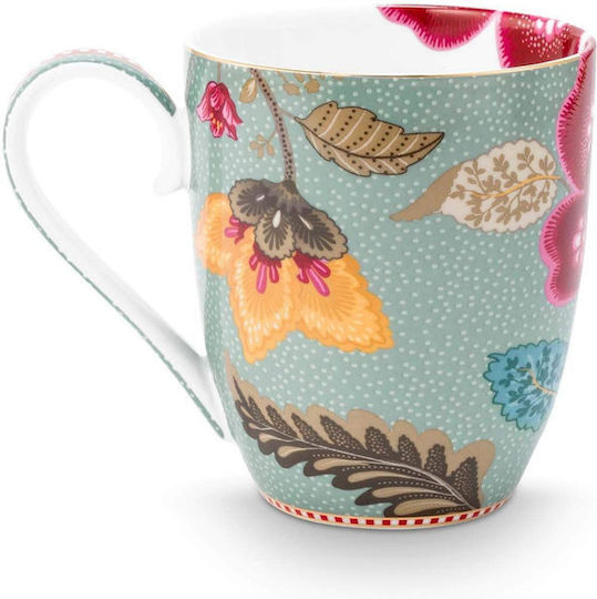 PiP Studio Blooming Tales Porcelain Multicolour Mug 450ml