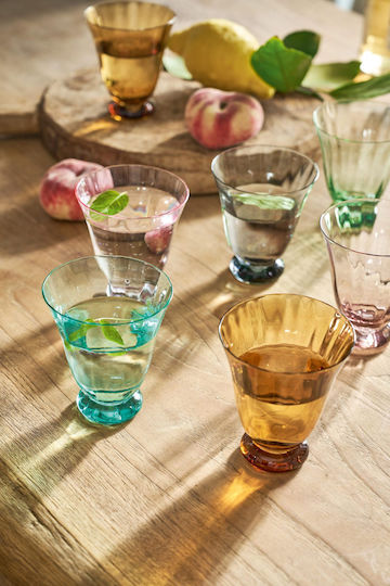 PiP Studio Чаша за Вода от Стъкло в Зелен Цвят 280ml