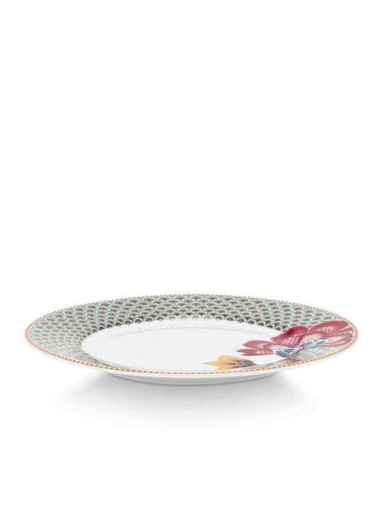 PiP Studio Blooming Tales Shallow Porcelain Multicolour Plate 26.5cm