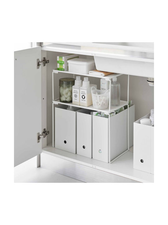 Yamazaki Επιτραπέζια Βάση Inox 40.9x24x28εκ. Λευκή