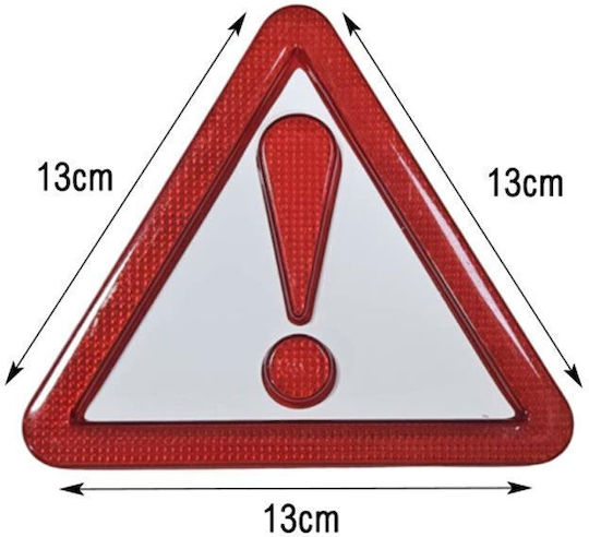 Car Warning Triangle 13x13cm