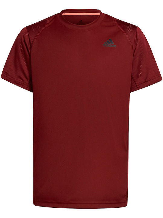 Παιδικό T-shirt Μπορντό Club