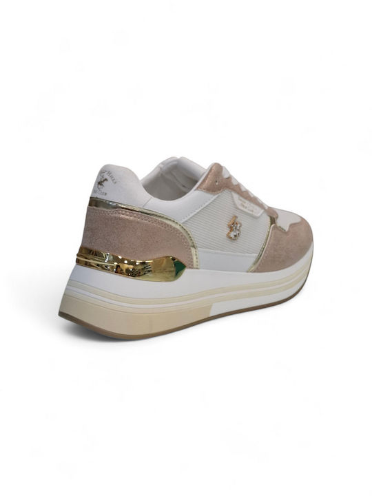 Women's Gold Sneakers