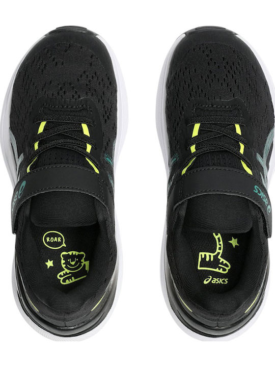 Gt-1000 13 Kids Sports Shoes Running with Hoop & Loop Closure Black