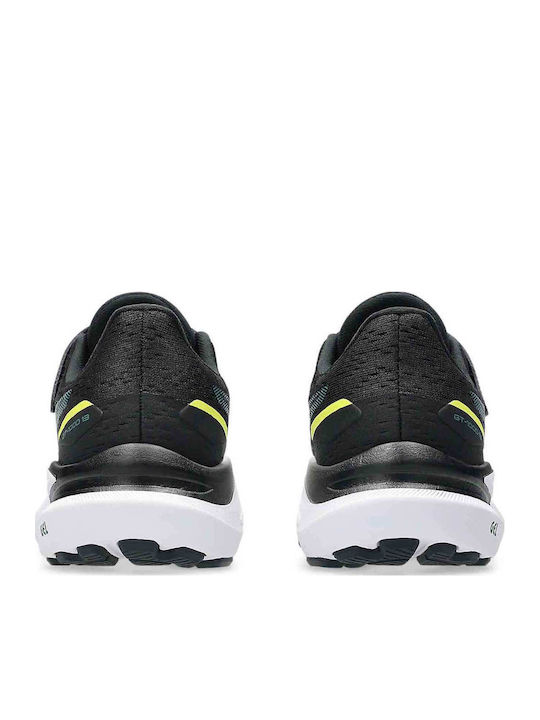 Gt-1000 13 Kids Sports Shoes Running with Hoop & Loop Closure Black