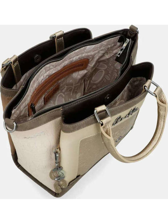 Damen Schulter Mehrfarbige Tasche