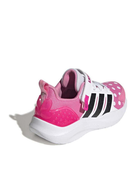 El C Kids Sports Shoes Running with Hoop & Loop Closure Pink