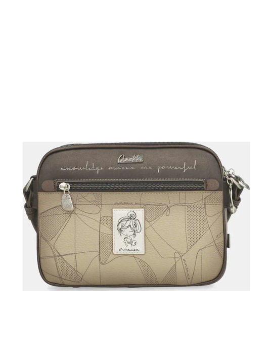 Stoff Damen Schulter Tasche Mehrfarbig