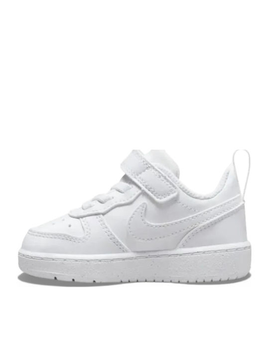 Court Borough Low Recraft Παιδικά Sneakers με Σκρατς Λευκά