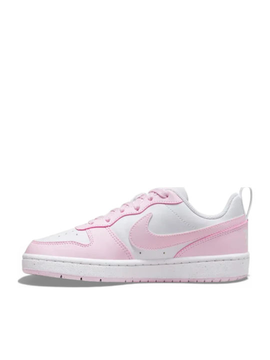 Court Borough Low Recraft Kids Sneakers White