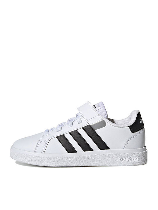 Grand Court GRAND COURT 2.0 Kids Sneakers with Scratch Cloud White / Core Black