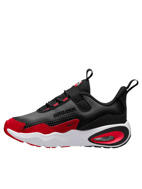 Air Max Kids Sneakers with Hoop & Loop Closure Black