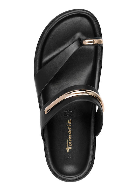 Leather Women's Sandals Black