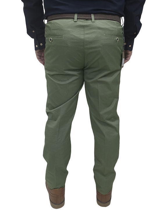 Παντελόνι Chino σε Κανονική Εφαρμογή Khaki