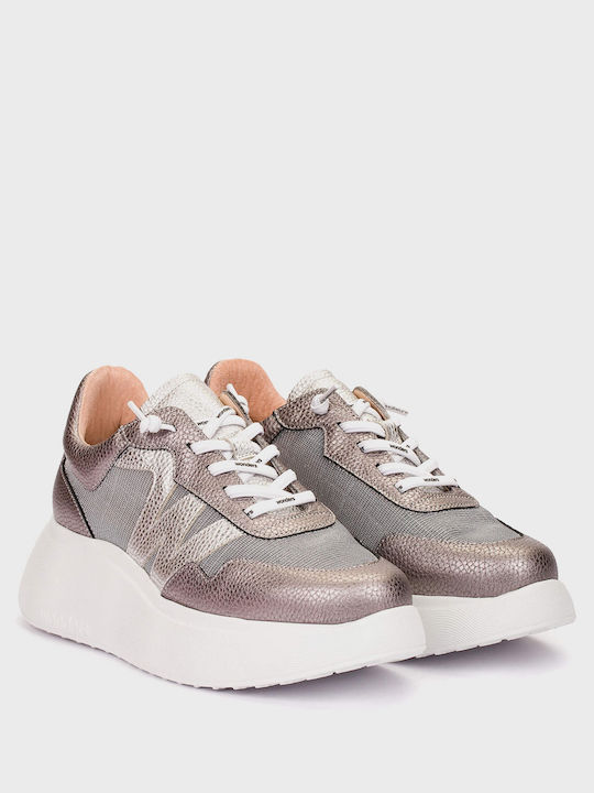 Γυναικεία Sneakers Combinacion Plomo