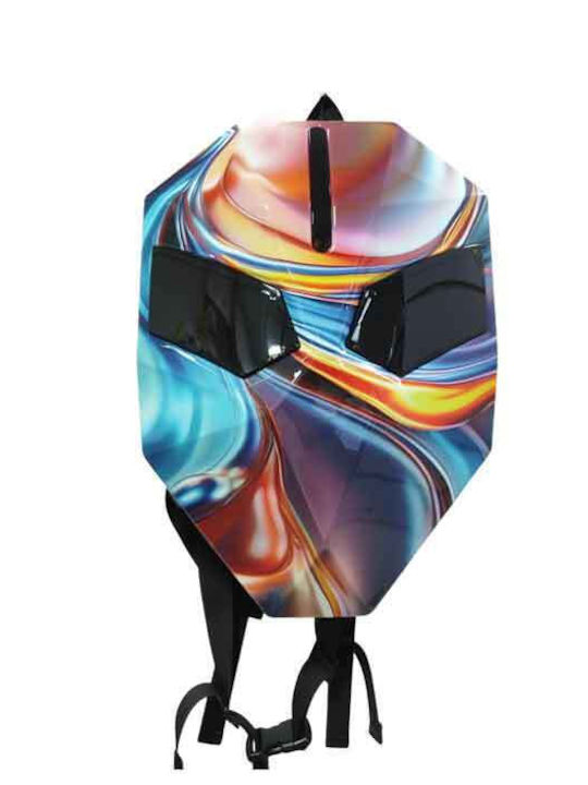 Rucsac Inteligent de Motocicletă cu Leduri Ochi și Carcasă Impermeabilă Safety Riding Backpack
