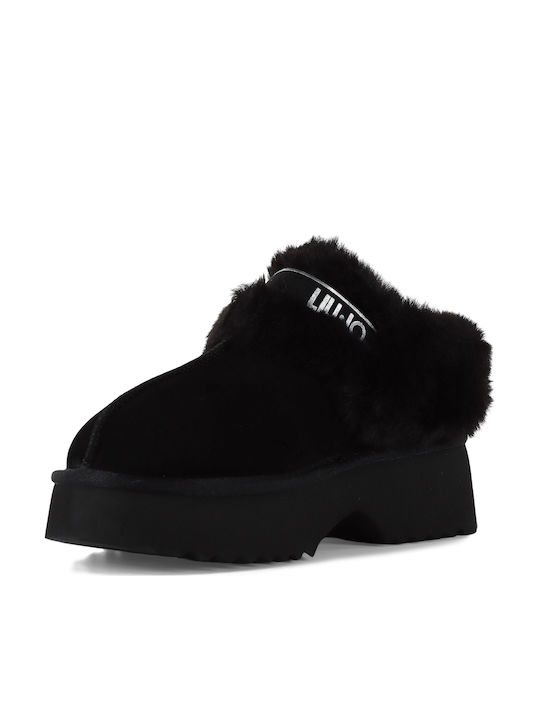 Liu Jo Damen Clogs Schwarz