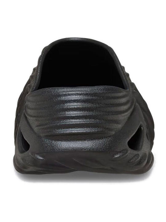 Crocs Echo Ανδρικά Σαμπό Μαύρα
