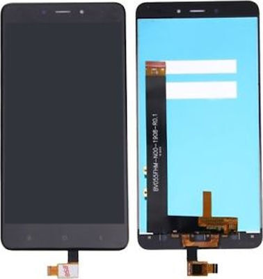 Screen with Touch Mechanism for Xiaomi Redmi Note 4 MediaTek (Black)