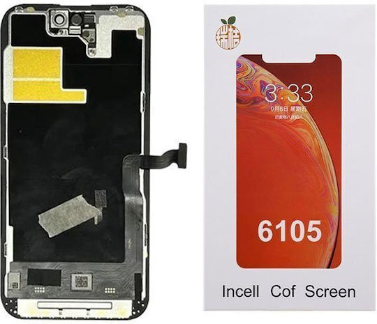Οθόνη Fhd Incell Rj mit Touch-Mechanismus für iPhone 13 (Schwarz)